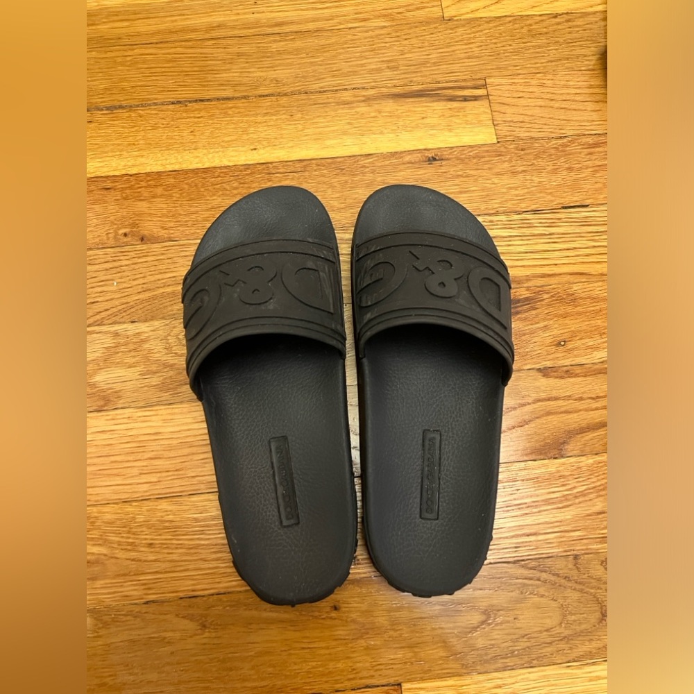 Dolce & Gabbana pool slides (size 38 or size 8 US WOMENS)